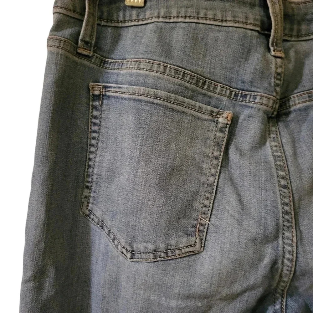Simply Vera-Vera Wang Color Block‎ Mid Rise Women's Denim Capris Size 8 - Picture 8 of 14